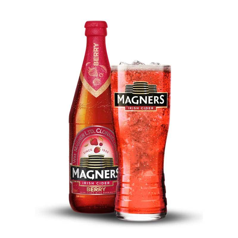 Original Bulmers/Magners Berry Cider Pint Flasche