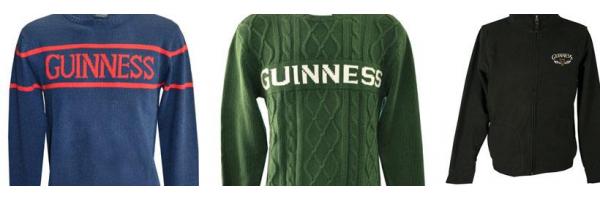 Guinness Sweaters and Jackets