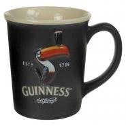 Black Multiple Guinness Mug with Flying Toucans