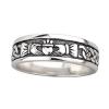 Claddagh wedding rings sterling silver