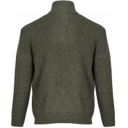 Knitted sweater for men, green