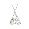 Pendant Celtic knot design with white stones