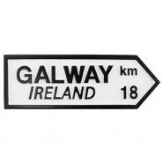 Straßen Magnetschild, Galway