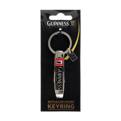 Guinness Pint Schlüsselanhänger und Flaschenöffner