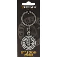 Guinness cork-shaped key ring and bottle opener