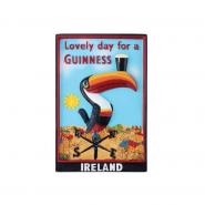 Guinness Magnetic Sign, Toucan on Weather Vane