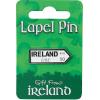 Lapel pin, Ireland street sign