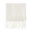 High quality pashmina scarf, white