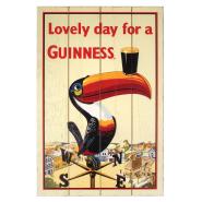 Guinness Wooden Sign "Toucan Weather Vane"