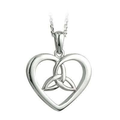 Heart pendant with Celtic Knot