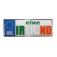 magnetic plate metal, Ireland Tricolour license plate
