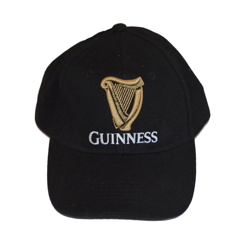 Baseball Cap mit Guinness Logo schwarz