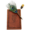 Celtic Notebook Harp brown