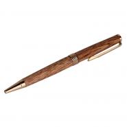 Donegal Pens, handgefertigte Kugelschreiber aus Eichenholz Gold