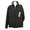 Herren Aran Strickjacke, grau S