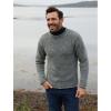 Mens Knitted Sweaters, Grey 2XL