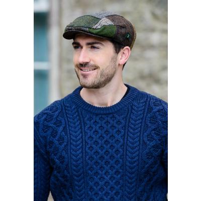 Patchwork Cap, green checkered L