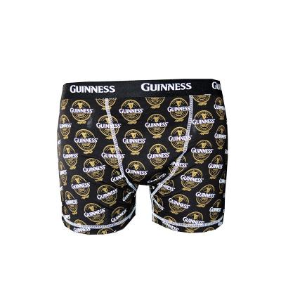Boxer shorts with Guinness logo, black L