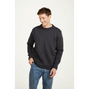 Herren Strickpullover, Anthrazit S