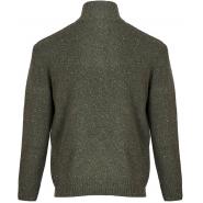 Knitted sweater for men, green M