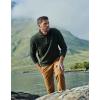 Knitted sweater for men, green M