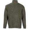 Knitted sweater for men, green M