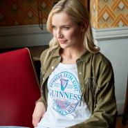 Guinness T-Shirt Damen weiß