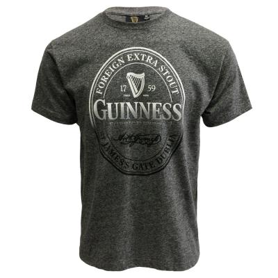 Guinness T Shirt, grau, Guinness Label