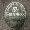 Guinness Shirt Grey, Guinness Label 2XL