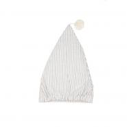 night cap, blue and white stripes