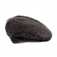 Trinity Cap dark grey red stripes XL