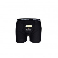 Boxer shorts with Guinness Pint, black L