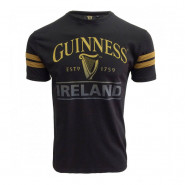 Guinness T-Shirt black with yellow emblem M
