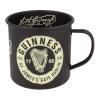 Guinness Tasse emailiert
