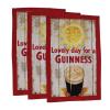 Guinness Kitchen Towel Smiling Pint Set