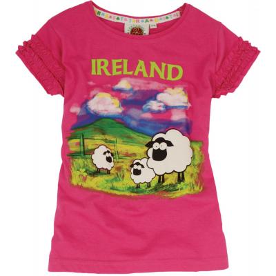 Mädchen Ireland T-Shirt, pink