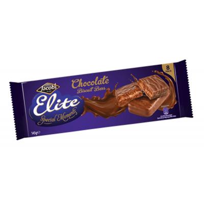 Jacobs Elite Chocolate Biscuit Bars,  8 Stück