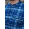 Grandfather Shirt - Green Tartan S