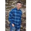 Grandfather Shirt - Green Tartan XL