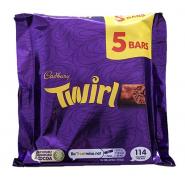 Cadbury Twirl, 5x 21,5g