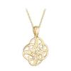 10K Gold Celtic Knot Pendant