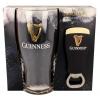 Guinness Toucan Pint Glass with Bottle Opener