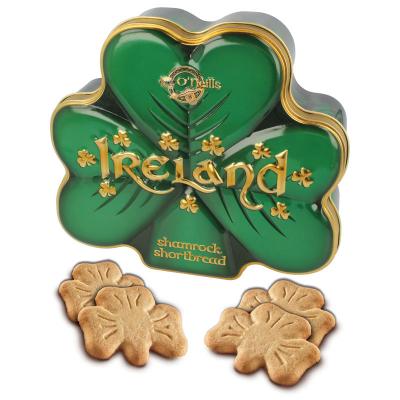 Shamrock Shortbread  in Kleeblatt Dose, 160g