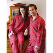 Schlafanzug/Pyjama, Red Tartan